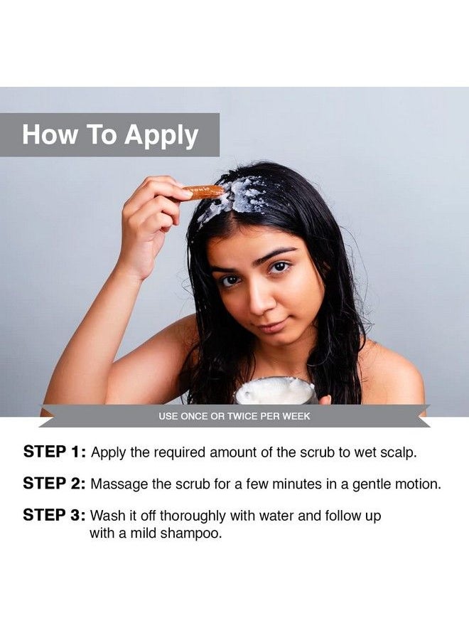 BARE ANATOMY - Scalp Scrub ; Up To 99% Dandruff Reduction ; Dandruff Remover ; Natural Ahas Coconut & Sugar ; Oily Scalp Exfoliator Hair Scrub ; Sulphate & Paraben Free ; For Women & Men ; 250G - Image 1