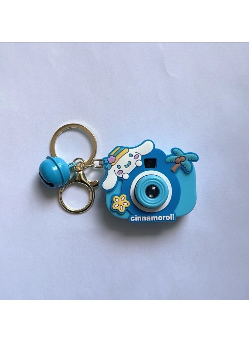 Generic - Sanrio Mini Projector Keychain Cartoon ToyProjection Camera-Big Ear Dog Projection Camera-Big Ear Dog - Image 1