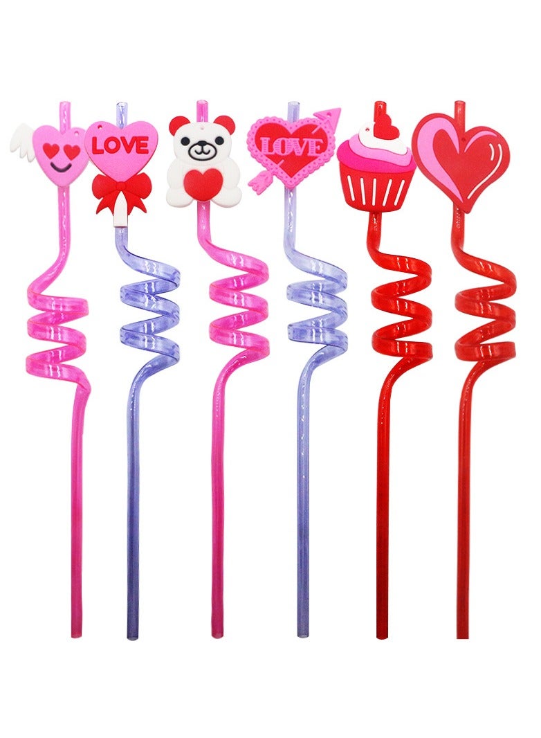 MissTiara مجموعة هدايا جديدة للحفلات على شكل قلب الحب، مشابك وسلاسل مفاتيح على شكل حلقة ربطات شعر، هدية مثالية، مجموعة هدايا مبتكرة جدًا للحفلات - Image 3