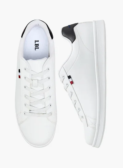 LBL by Shoexpress Men's Panelled Lace-Up Sneakers