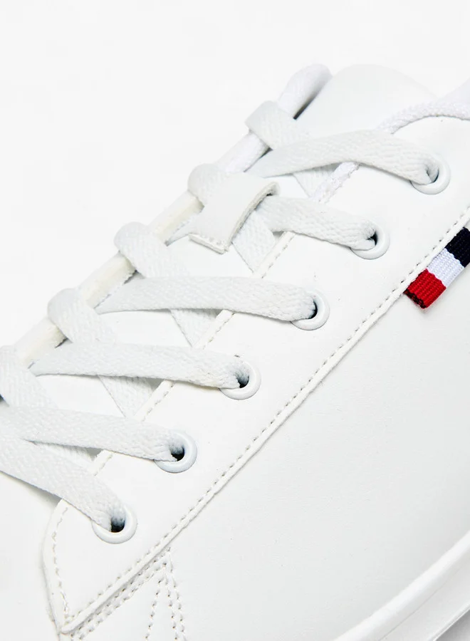 LBL by Shoexpress Men's Panelled Lace-Up Sneakers