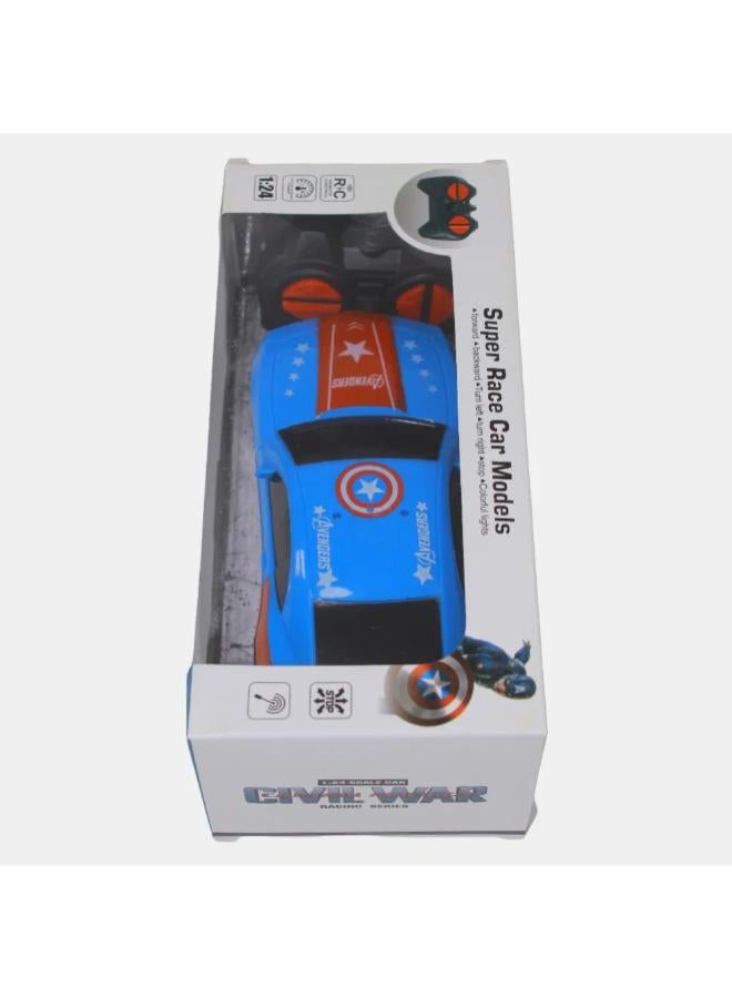 Avengers Superhero R/C Racing Car - Captain America - Image 3