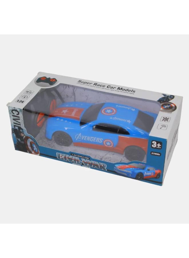 Avengers Superhero R/C Racing Car - Captain America - Image 1