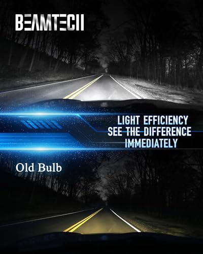BEAMTECH H11 Bulbs, H8 H9 Fog Light Bulb, G-XPower Chips 500% Brighter 6500K Xenon White Plug and Play, Pack of 2 - Image 2