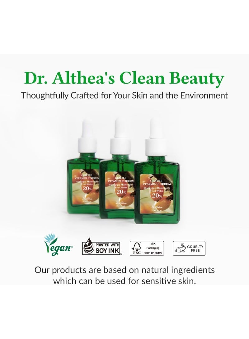 Vitamin C boosting serum & Gentle Vitamin c serum, sensitive skin free, even out skintone, good for pigmentation, vegan, Korean skincare (Gentle Vitamin C) 30ml