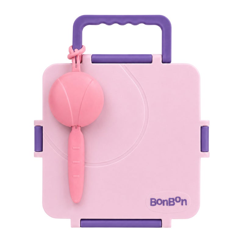 BonBon - Grand 3-4 Compartments Leakproof Lunchbox - Purple - Image 1