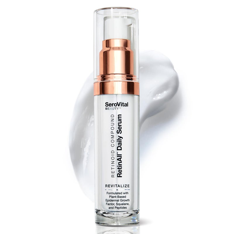 SeroVital Beauty RetinAll Daily Serum â€“ Redefining Retinol â€“ Retinoid Skin Serum â€“ Anti Wrinkle Face Serum for Women, 1 oz - Image 1
