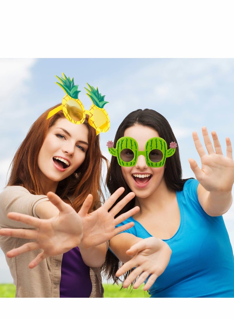 SYOSI Party Sunglasses, Funny Hawaiian Glasses, 6 Pairs Novelty Sunglasses Party Glasses, Funny Hawaiian Glasses Novelty Glasses for Kids Adults Beach Party Decorations - Image 5