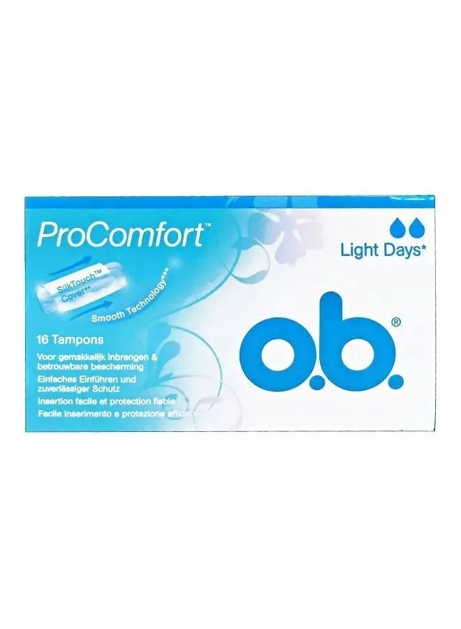 o.b. Pro Comfort Silk Touch Cover Tampons