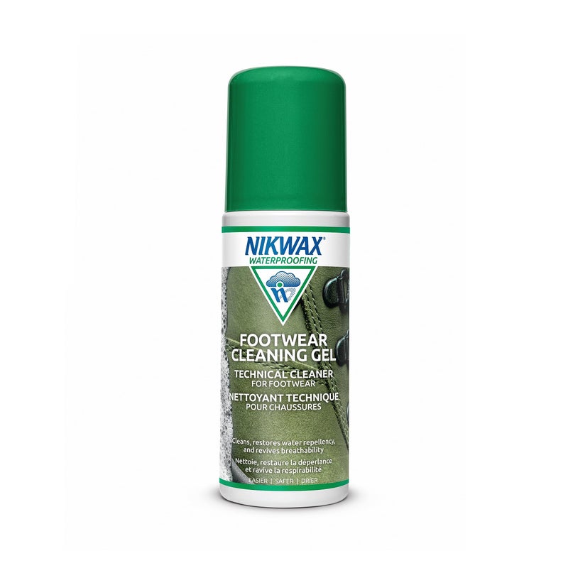 Nikwax Footwear Cleaning Gel, Shoe Care, Boot Cleaner for Suede, Leather, Fabric & Synthetic Materials, Safe for Gore-Tex, Waterproof, DWR - Image 1