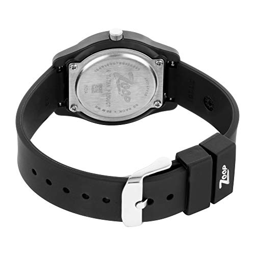 Zoop Silicone Analog White Dial Unisex-Child Watch-26019Pp05 - Image 5