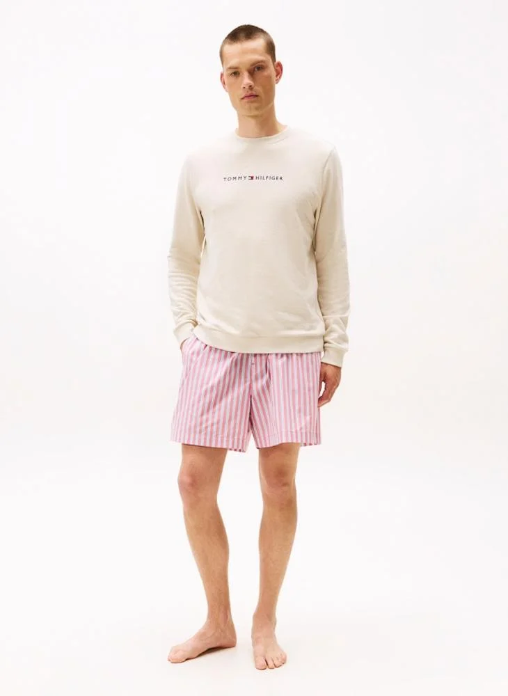 TOMMY HILFIGER  TH Original Logo Lounge Sweatshirt for Men | Best Price UAE