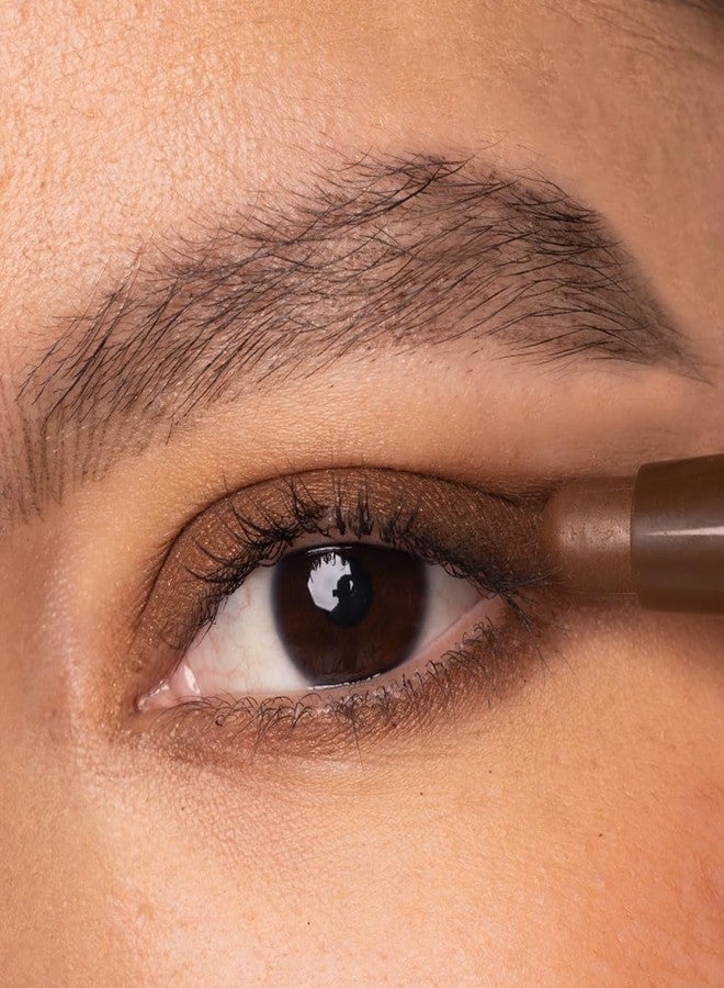 Palladio Waterproof Eyeshadow Stick with Blending Sponge, Long Lasting & Effortless Application, Smudge Free & Crease Proof Formula, Matte & Shimmer Shades, Buildable Eye Shadow (Chocolate Shimmer) - Image 2