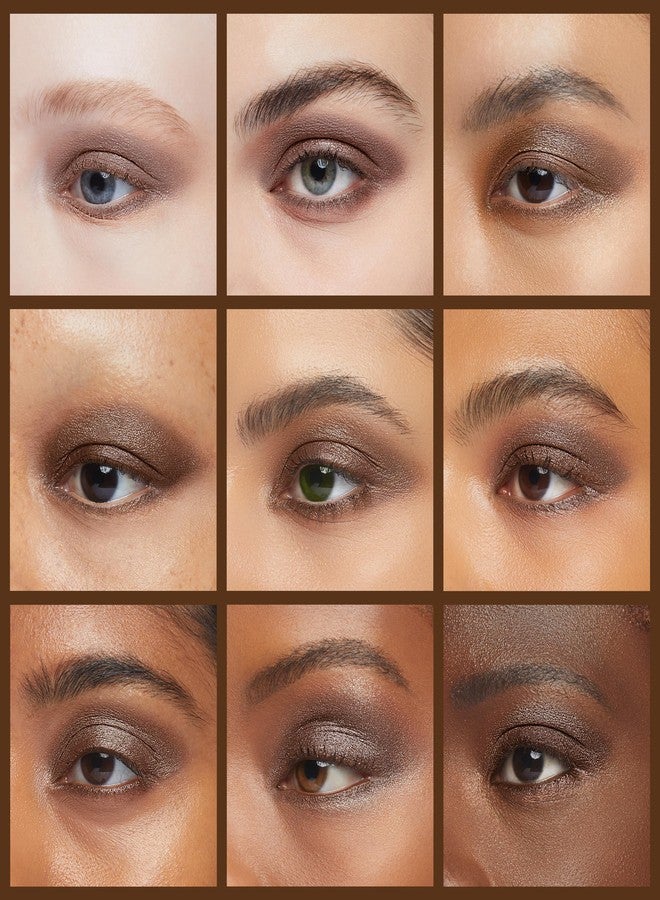 Palladio Waterproof Eyeshadow Stick with Blending Sponge, Long Lasting & Effortless Application, Smudge Free & Crease Proof Formula, Matte & Shimmer Shades, Buildable Eye Shadow (Chocolate Shimmer) - Image 4