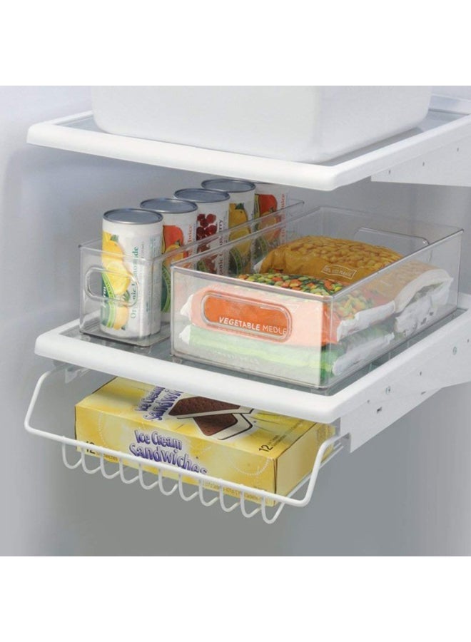 Refrigerator And Freezer Storage Organizer Bins Clear - Image 4