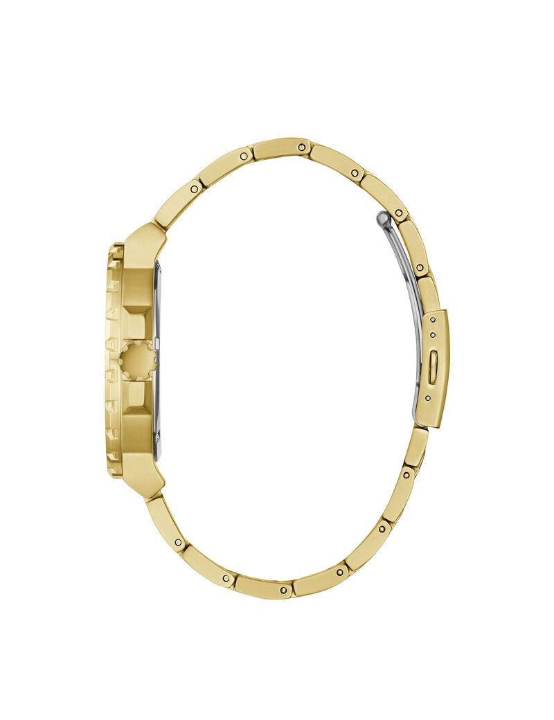 Guess Men's Gold Tone Quartz Watch 44mm – Grey Dial | GW0426G2 - Image 2