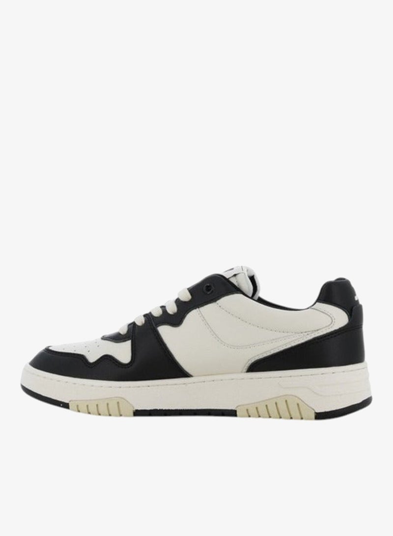 SJ Men's Panelled Sneakers with Lace-Up Closure - 589896-841 - Image 5