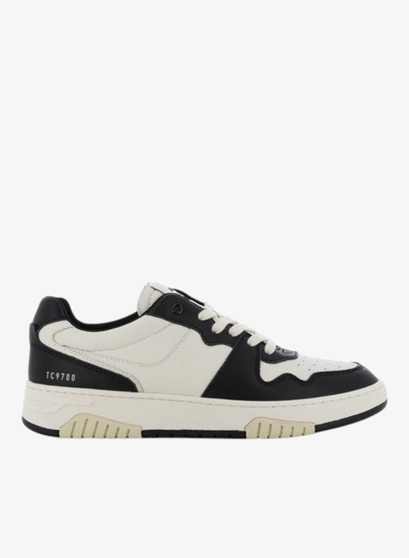 SJ Men's Panelled Sneakers with Lace-Up Closure - 589896-841 - Image 2