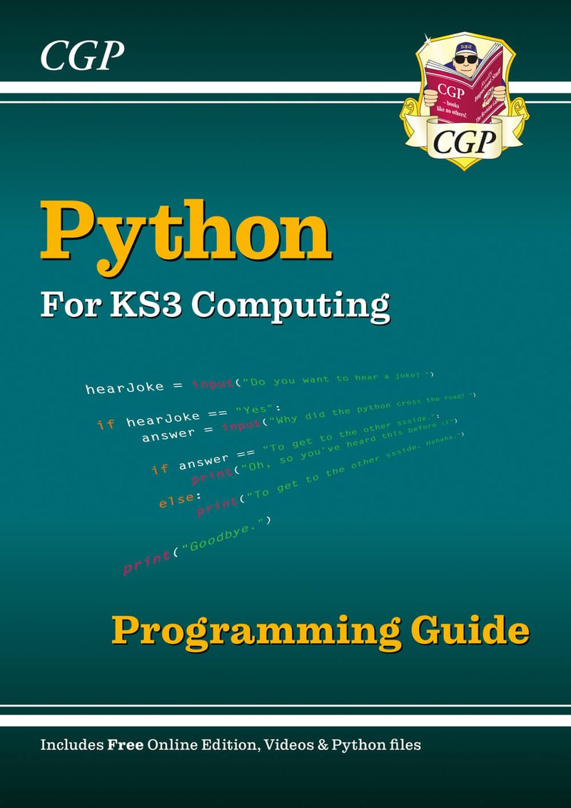 New KS3 Computing: Python Programming Guide with Online Edition, Python Files & Videos - Image 1