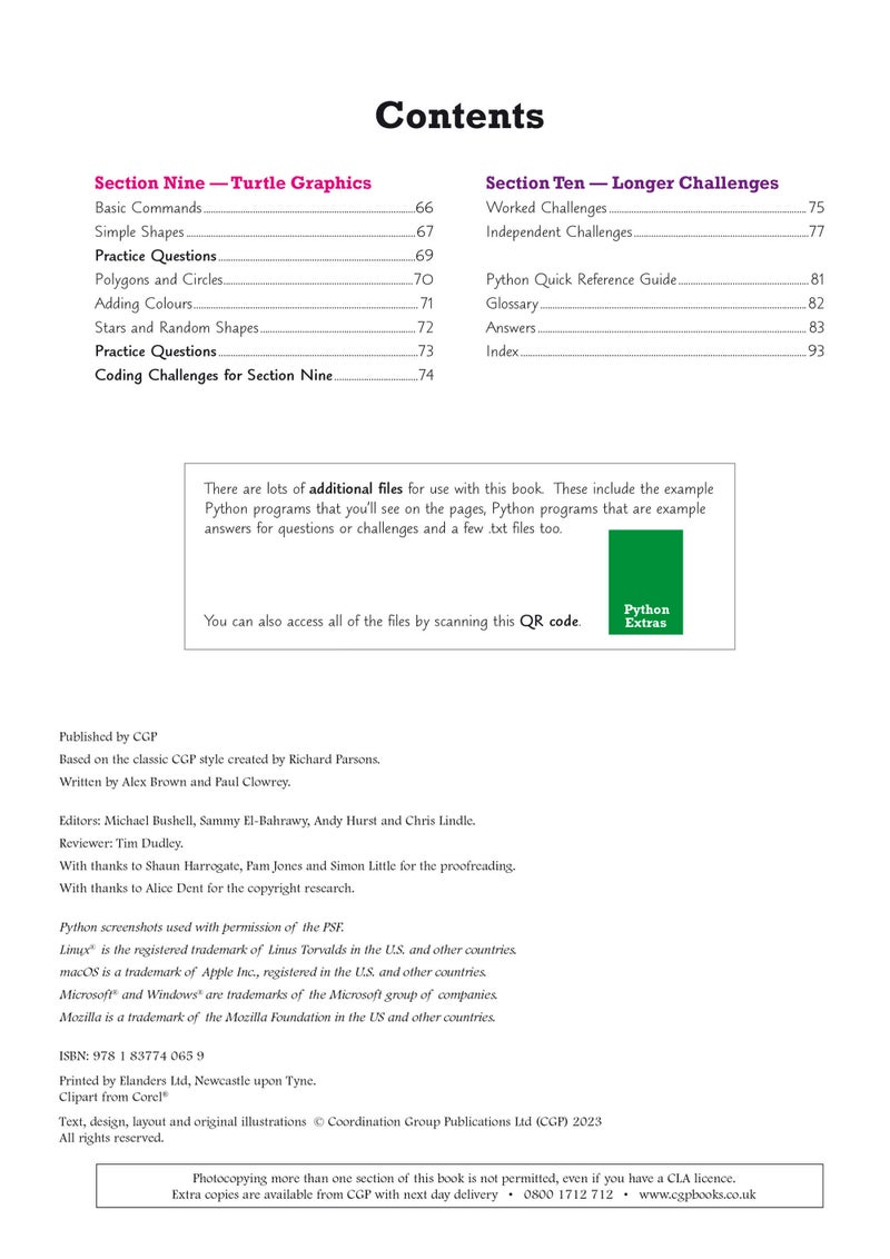 New KS3 Computing: Python Programming Guide with Online Edition, Python Files & Videos - Image 3