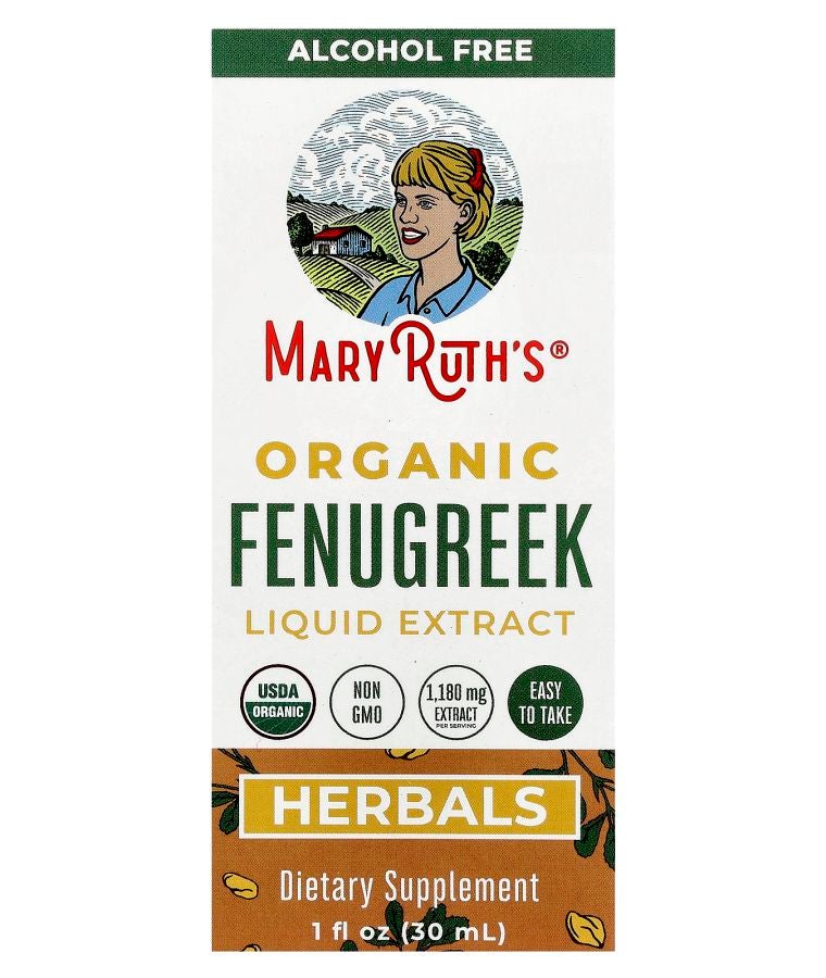 Organic Fenugreek Liquid Extract 1 fl oz (30 ml)