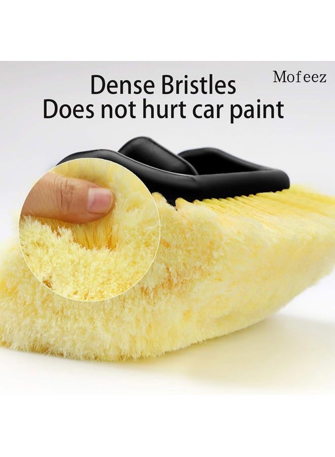 Mofeez Pro Car RV Marine Household Soft Detailing Bristle Scrub Brush 10" - Image 2