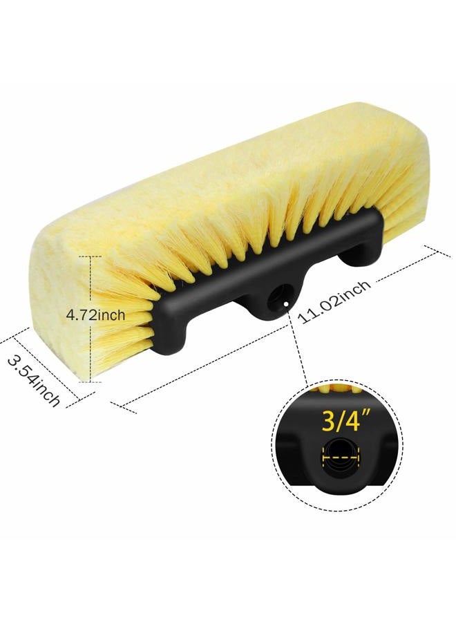 Mofeez Pro Car RV Marine Household Soft Detailing Bristle Scrub Brush 10" - Image 5