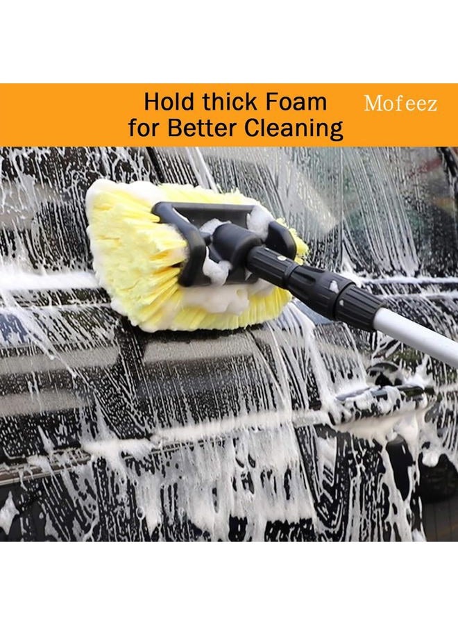Mofeez Pro Car RV Marine Household Soft Detailing Bristle Scrub Brush 10" - Image 3