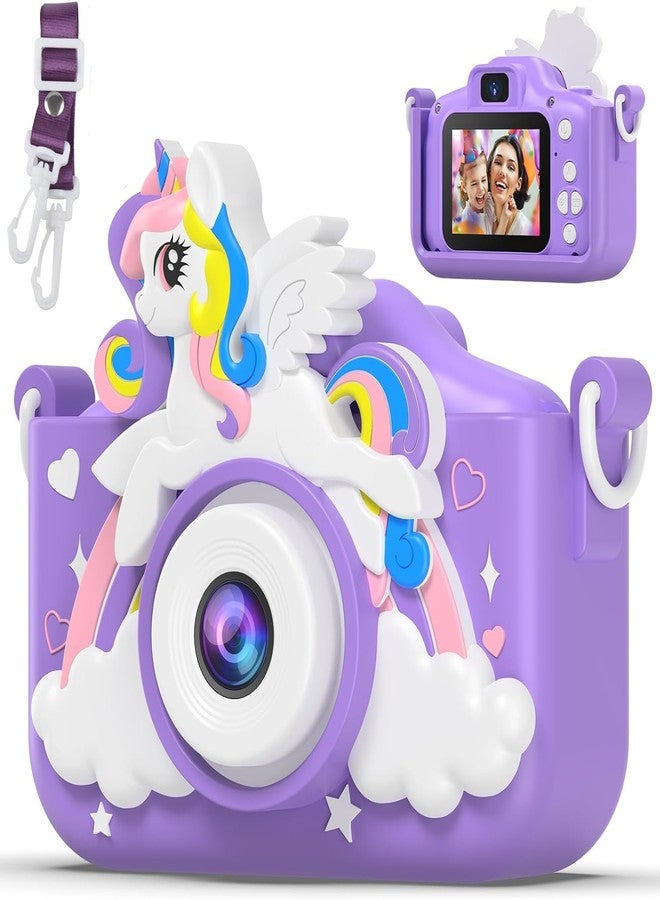 MUKUND Unicorn Camera for Girls,The Unicorn Toy,HD Digital Video Camera for 3-12 Years Old Childs Boys Girls,Christmas Birthday Gifts. - Image 1