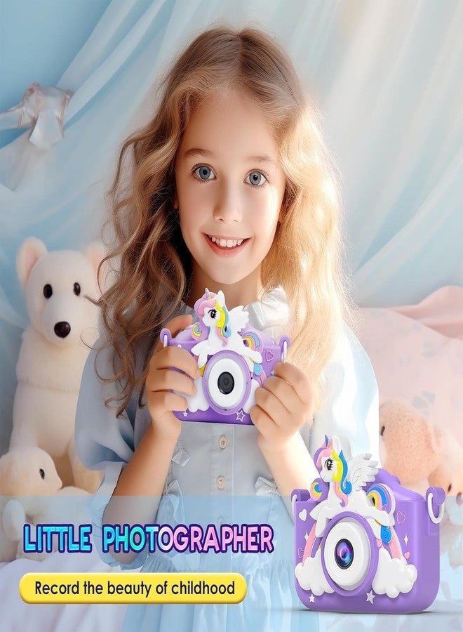 MUKUND Unicorn Camera for Girls,The Unicorn Toy,HD Digital Video Camera for 3-12 Years Old Childs Boys Girls,Christmas Birthday Gifts. - Image 3
