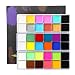 QUSTGO Face Body Paint Oil Palette Professional Safe Non Toxic Makeup Painting Kit 26 Colors for Halloween Party Cosplay SFX Tattoo Fancy Dress Stage Makeup - Image 2
