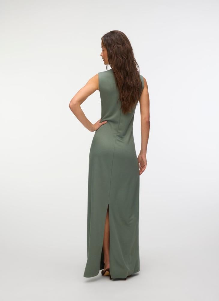 VERO MODA Sleeveless Crew Neck Maxi Dress - Image 2