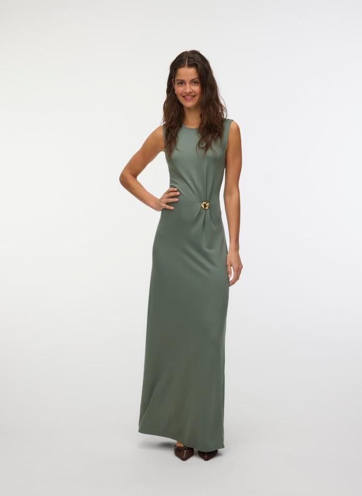 VERO MODA Sleeveless Crew Neck Maxi Dress - Image 1
