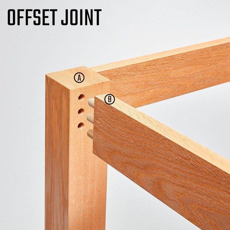 bloomax دبابيس دائرية خشبية لموصلات الأثاث، 6 مم × 40 مم، عبوة من 5000 قطعة - Image 4