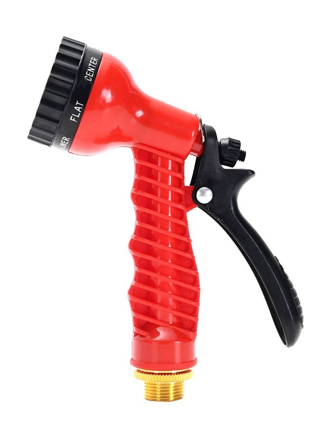 LAWAZIM Garden Hose - 75ft / 23m Red - Expandable Flexible Water Hose with 7 Function Spray Nozzle, Leak-Proof Fittings, and High Pressure - Ideal for Watering Plants, Car Washing, & Outdoor Cleaning - Image 5