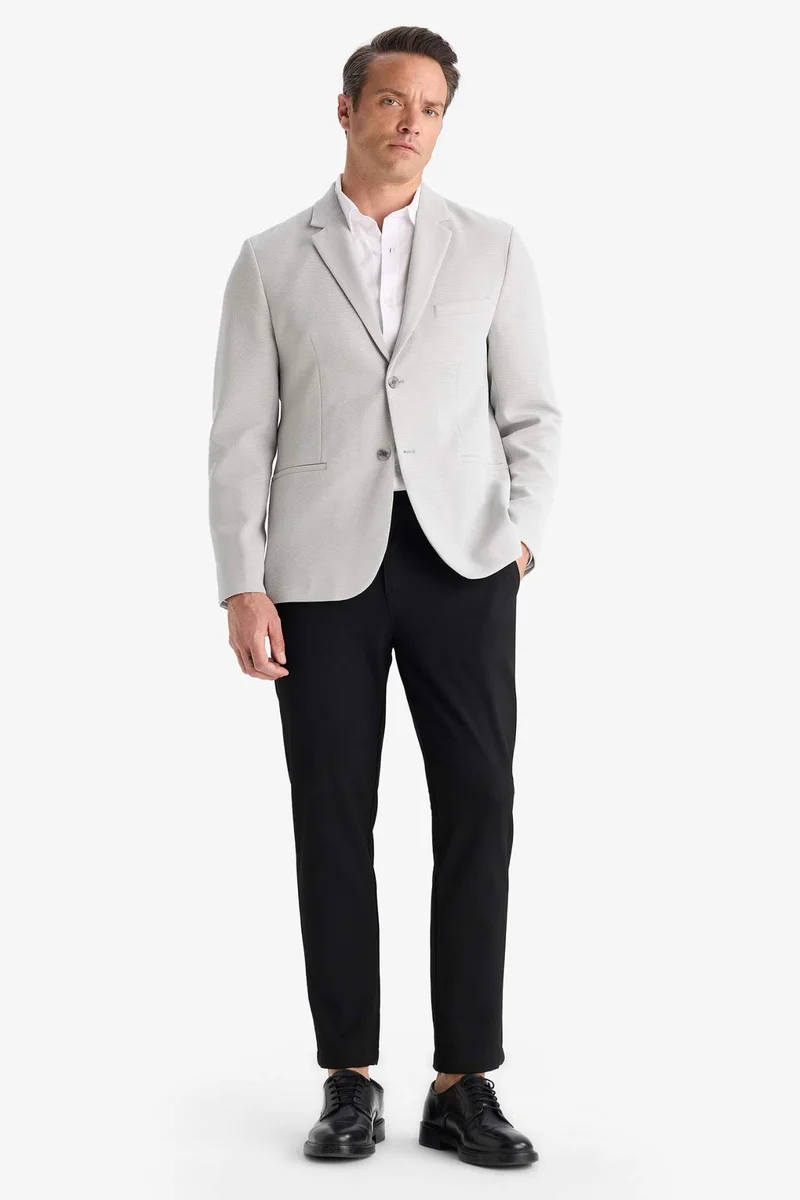 ديفاكتو Slim Fit Half Lining Blazer