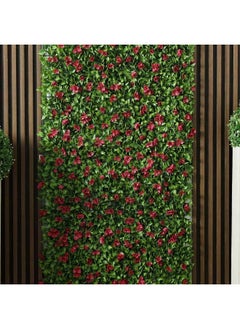 DANUBE HOME Artificial Fence Decoration Artificial Plant Wall Fence Decorative Green Leaves For Indoor Outdoor Garden Home Decor 100X100Cm  - Image 3
