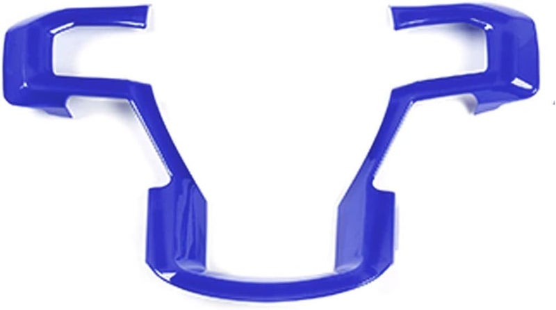 Keptrim for F-150 ABS Blue Steering Wheel Cover Trim for 2015-2020 Ford F150, for 2017-2022 F250 F350, for 2018-2021 Ford Expedition - Image 5