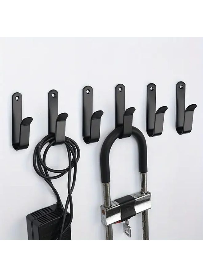 Stainless Steel Ski Snowboard Wall Mount Black 4 Pack - Image 4