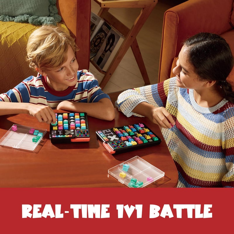 Giiker ألعاب سودوكو الذكية من جيكير، 2500 تحدي أصلي للسودوكو للأطفال، ألغاز لتحدي العقل للأطفال، ألعاب سفر هدايا عيد ميلاد للأولاد والبنات، هدايا سلة عيد الفصح لجميع الأعمار - Image 5