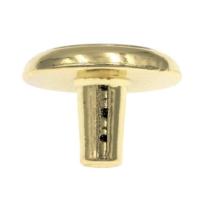 Amerock | Cabinet Knob | White / Polished Brass | 1-1/4 inch (32 mm) Diameter | Everyday Heritage | 1 Pack | Drawer Knob | Cabinet Hardware - Image 4