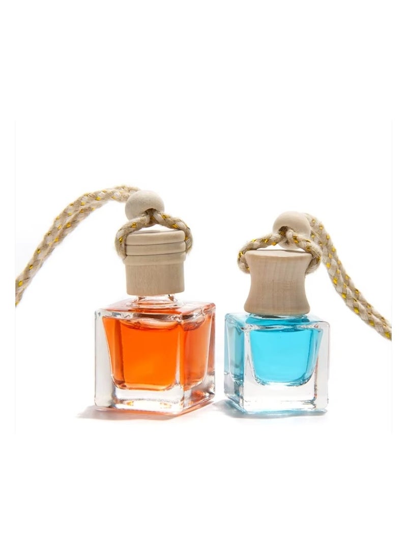 رحال طقم معطر هواء للسيارة يتكون من 12 زجاجات قابلة لإعادة التعبئة سعة 8 مل لتنقية الهواء في السيارة أو المنزل أو المكتب - Image 4