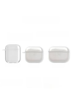 Generic Suitable For Airpods Transparent Pro2 Earphone Case 3 Generation Apple Bluetooth Earphone Case Earphone Case Pro Protective Cover-Color:TPU Soft Shell Pearlescent Bag Packaging (with Hanging Hole)-A  - Image 2