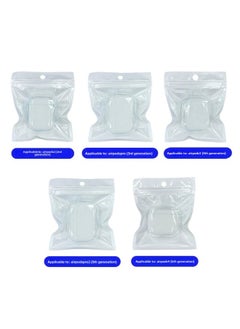 Generic Suitable For Airpods Transparent Pro2 Earphone Case 3 Generation Apple Bluetooth Earphone Case Earphone Case Pro Protective Cover-Color:TPU Soft Shell Pearlescent Bag Packaging (with Hanging Hole)-A  - Image 1