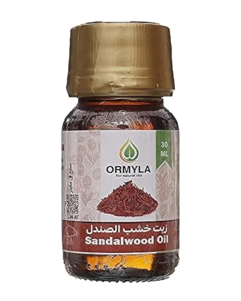 Ormyla Sandalwood Oil Virgin for Hair, Face and Body, 30 ml