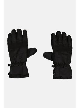 Canada Weather Gear Men 1 Pair Textured Ski Gloves, Black  - Image 1