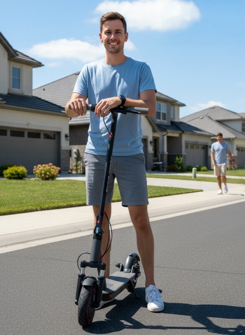 سكوتر كهربائي قابل للطي L11 PRO من LUCKY LIANG، محرك 350 واط، بطارية 36 فولت 10.5 أمبير/ساعة، سرعة 45 كم/ساعة، مدى 35 كم، إطارات طريق 8.5 بوصة، إطار من سبائك الألومنيوم، 3 أوضاع سرعة - Image 2