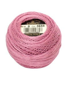 DMC DMC Pearl Cotton Ball Size 8 87yd Medium Mauve  - Image 3