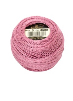 DMC DMC Pearl Cotton Ball Size 8 87yd Medium Mauve  - Image 1