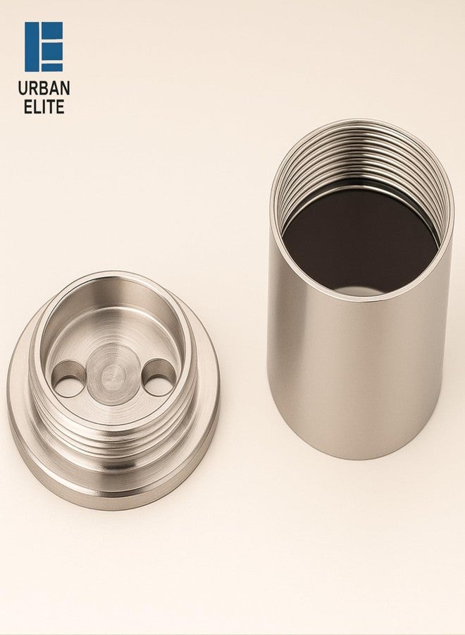 Urban Elite Heavy Curtain Bracket | Wall to Wall Bracket for 1inch Stainless Steel Curtain Rod and Wardrobe Rod Suitable for 25mm Curtain Pipe(Steel, White, Silver)- 4pcs - Image 4
